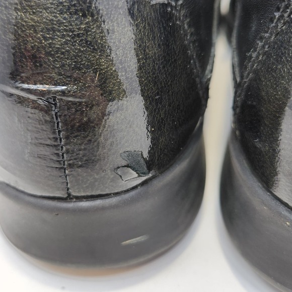 Finn Comfort Womens Acapulco Black Leather Lace Up Oxford Shoes Size 7.5 Loafers - Picture 8 of 11